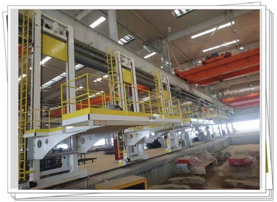 Tubular Section Traversing SAW Welding Manipulator 5m Cantilever Welding Platform