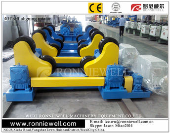 1000T Electric Pipe Roller For Welding Offershore Windmill Tank Rotator