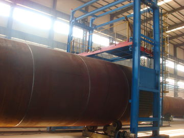 Motorized Wind Tower Production Line With Tandem Twin Arc