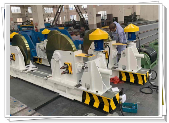Special 100 T Welding Roller Bed Nuclear Power Plant Using Turning Rotator