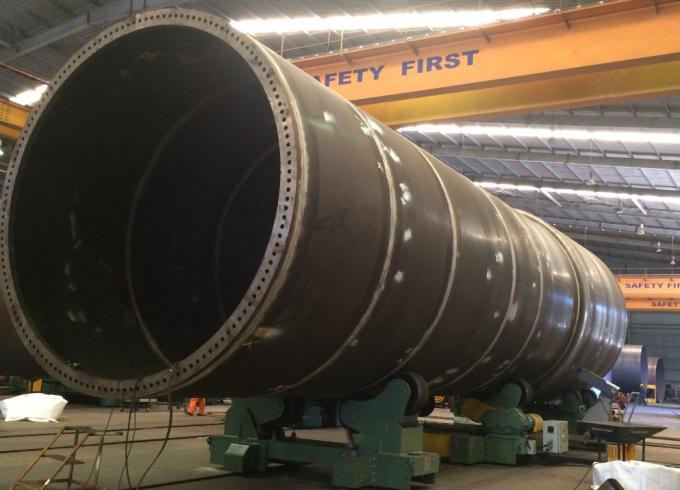 Self Alignment Seam Welding Turning Rolls For Tower Tank Pipe