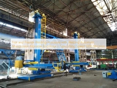Fast and Precise Welding Processes with Welding Automatic Manipulator Movable And Rotary Type Lifting Speed 1000 Mm/min