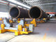 80T Steel Pipe Welding Positioners / Welding Rotator Construction