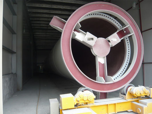 Painting Welding Rotator Steel Roller Motorized Trolley