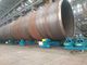 Offshore Wind Tower 150t Movable Welding Turning Roller Rubber Wheel