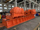 Conical Tower 1500T Welding Roller Bed Stationary Idler With Hydraulic Lift Cylinder