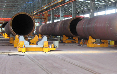 1000 Tons Hydraulic Welding Rotator Offshore Monopile Fit Up Rotator