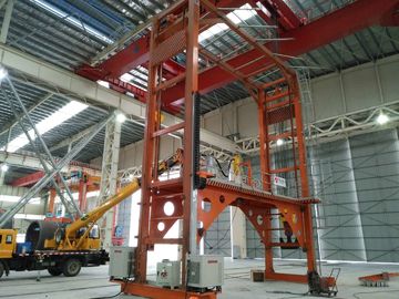 Motorized Trolley Gantry Weld Manipulator For Monopile Offshore Tower Welding Line