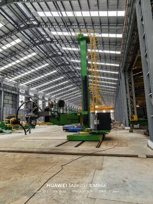 7x7 Column Boom Welding Manipulator with LINCOLN Tandem SAW Weld Machine