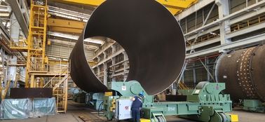 Hydraulic Jacking Fit Up 1000T Pipe Welding Rotator