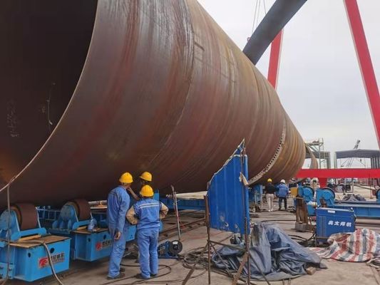 1000mm 200T Tank Turning Rolls For Offshore Wind Tower