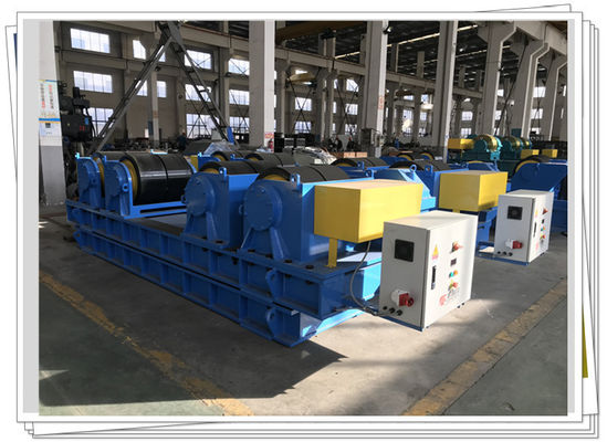 Boiler Tubular Column 200t Welding Turning Roller Polyurethane Wheel