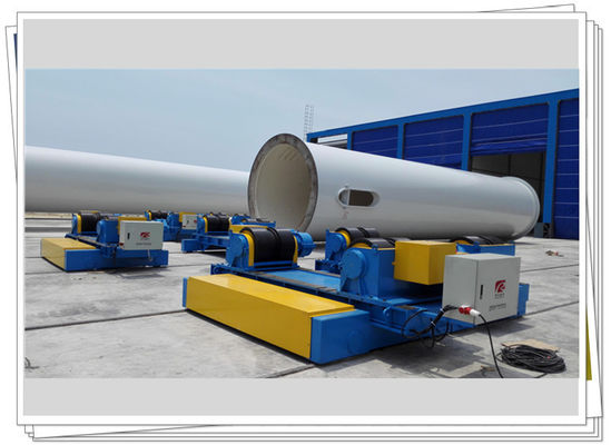 Tubular Tower Blasting TSA Transverse Welding Turning Roller 200t
