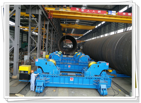 1200t Growing Welding Rotator Monopile Foundation Fabrication Line