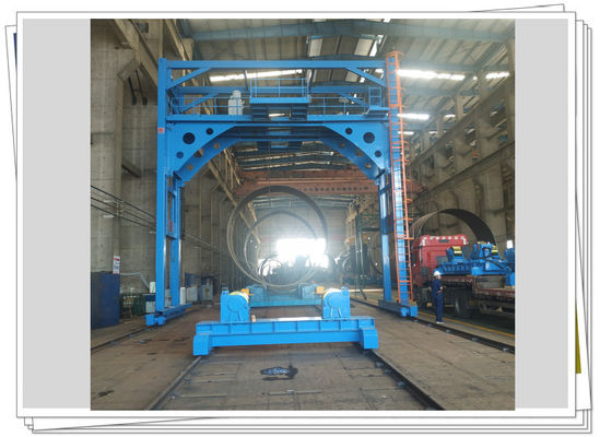 Tubular Tower Section Fabrication 8m Gantry Welding Platform Multi Circular Joint Station