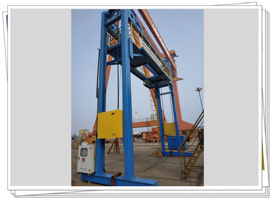 Welding Platform Transverse Gantry Trolley Heavy Tubular Section Outer Circle Seam 6m