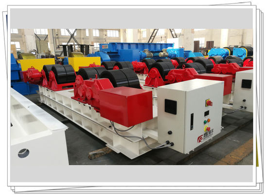 Rubber Tyre Conventional Welding Rotator Fixed Turning Roller Bed 60t Tank Vessel