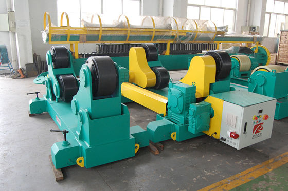 Motorized Automatic Pipe Roller For Welding Self Adaptive 60 Ton Loading